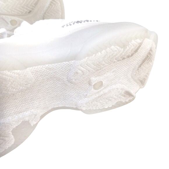 NEW bebe Crystals Sneakers ANALIA Sz 11 WHITE Rhinestones Embellished Luxe Fancy - Picture 9 of 16